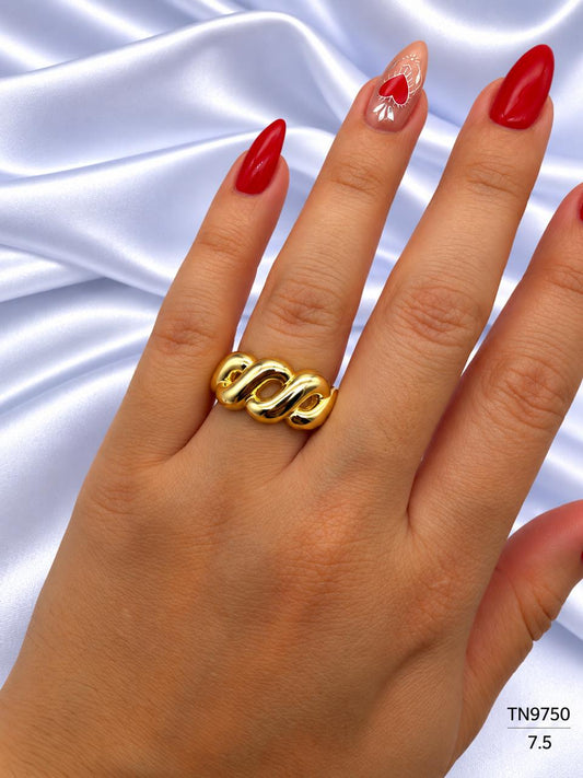 Anillos En Rodio TN9750