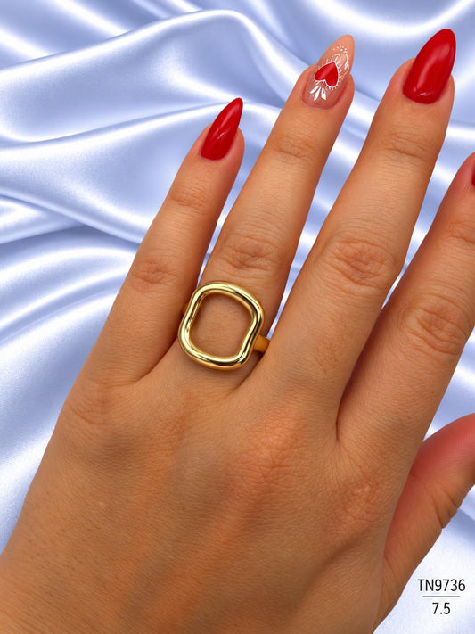 Anillos En Rodio TN9736
