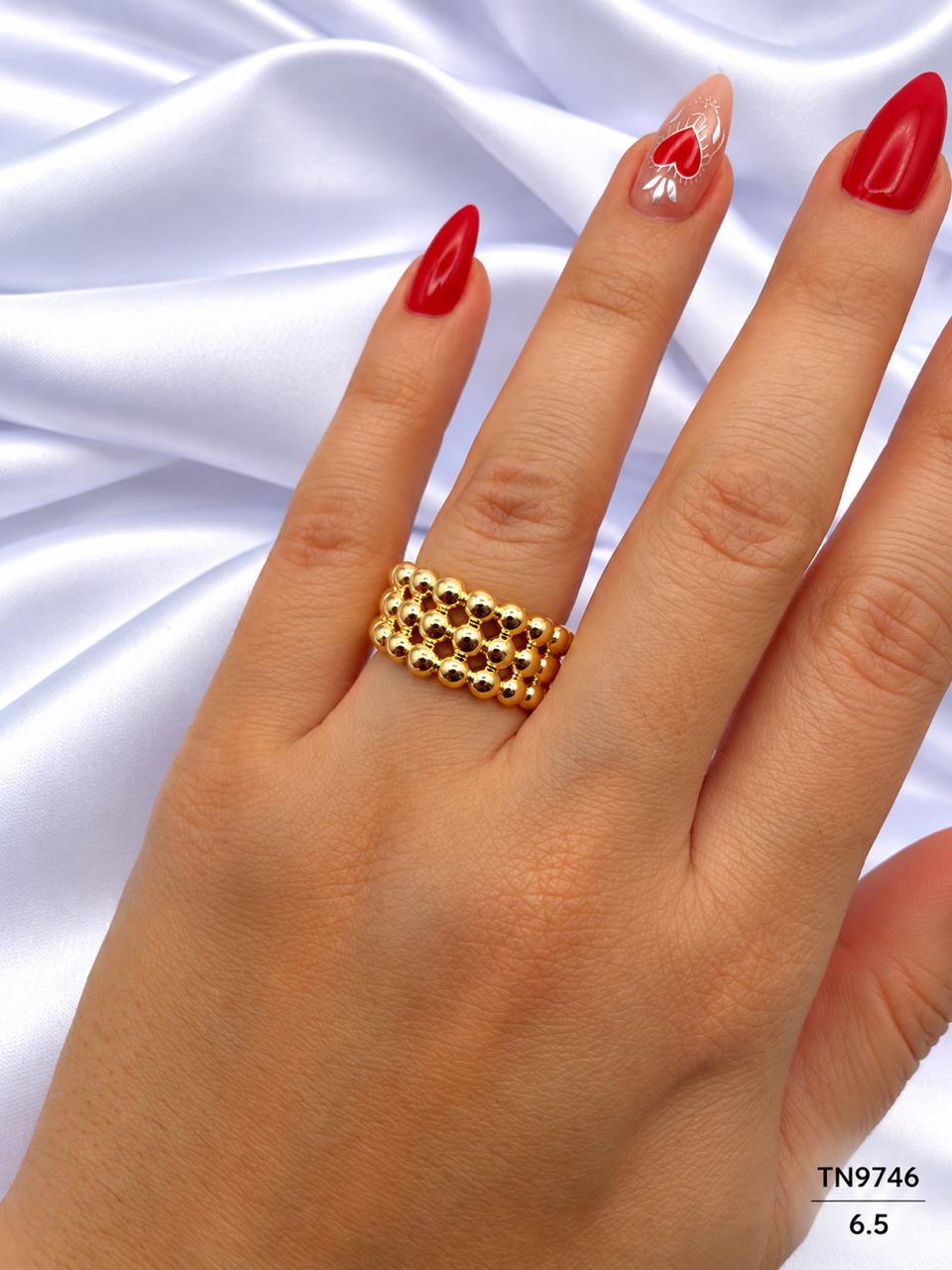 Anillos En Rodio TN9746