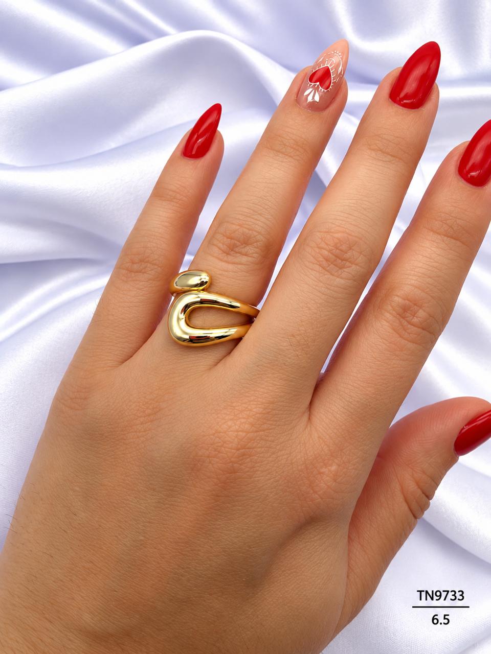 Anillos En Rodio TN9733